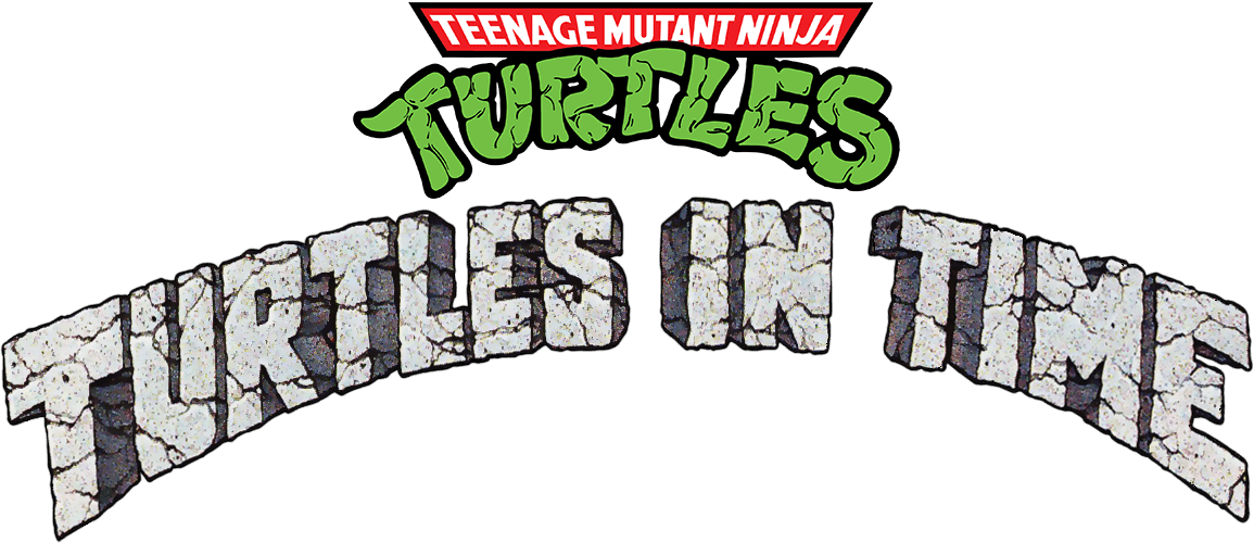 логотип Teenage Mutant Ninja Turtles Turtles in Time